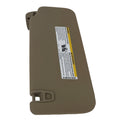 Beige Sun Visor for Chevrolet Suburban (2007–2014) with Light Mirror