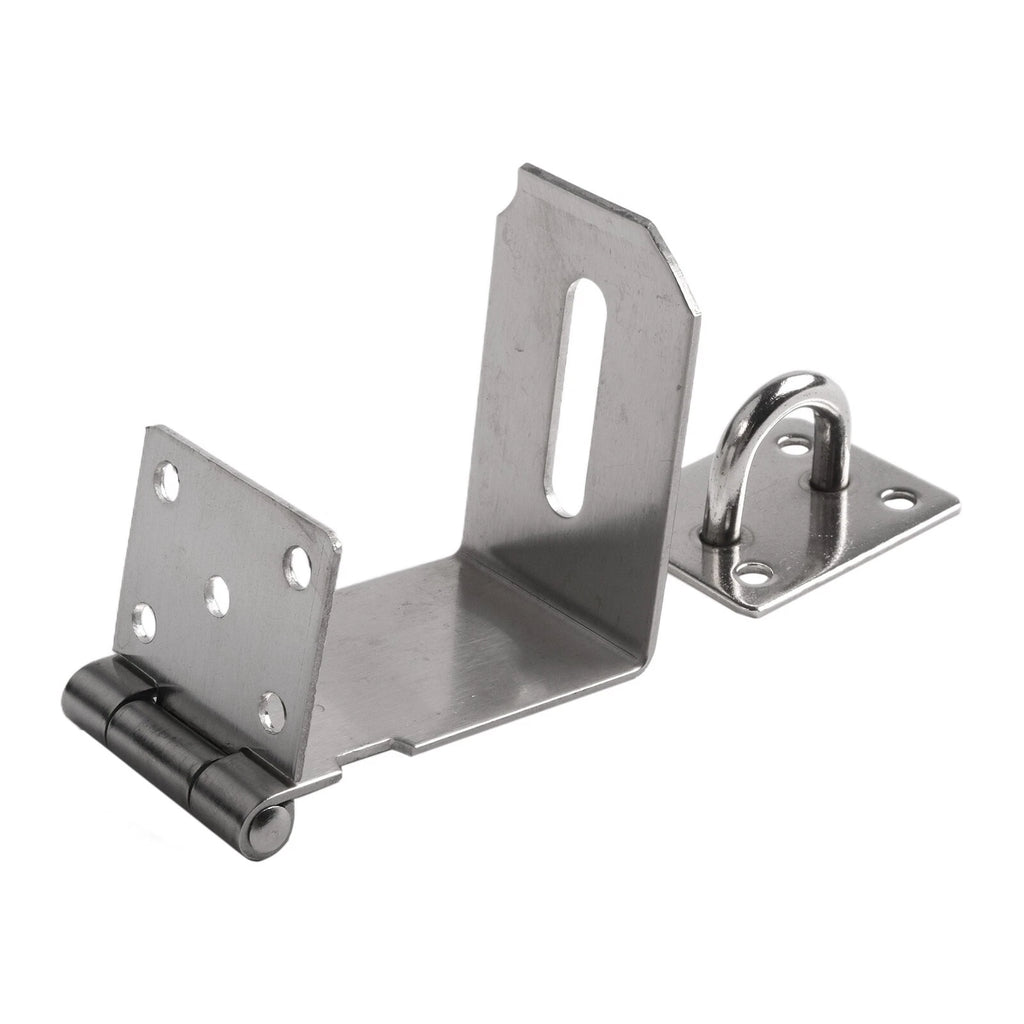 Padlock Clasp Shed Door Lock for S/M (Stainless Steel)