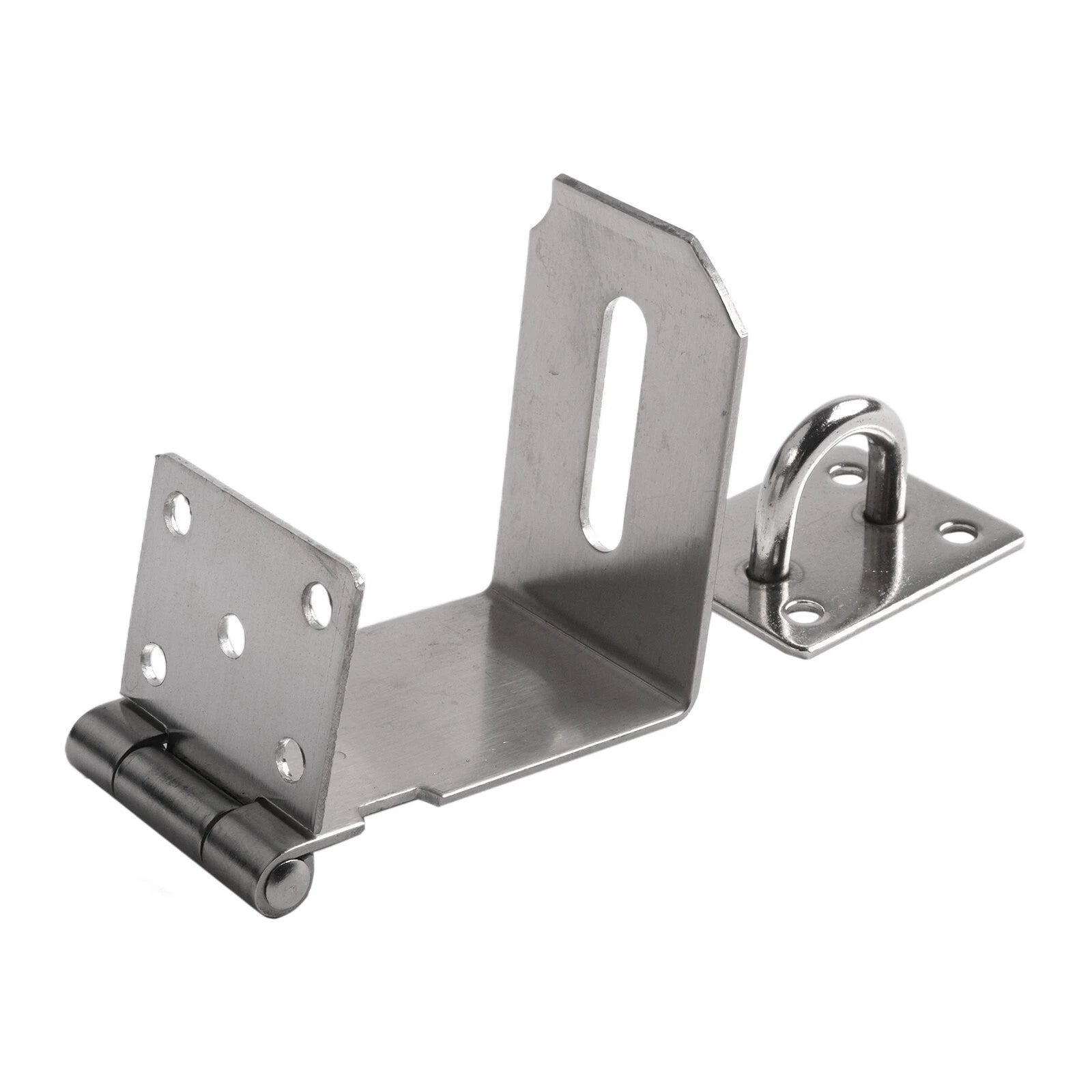 Padlock Clasp Shed Door Lock for S/M (Stainless Steel)
