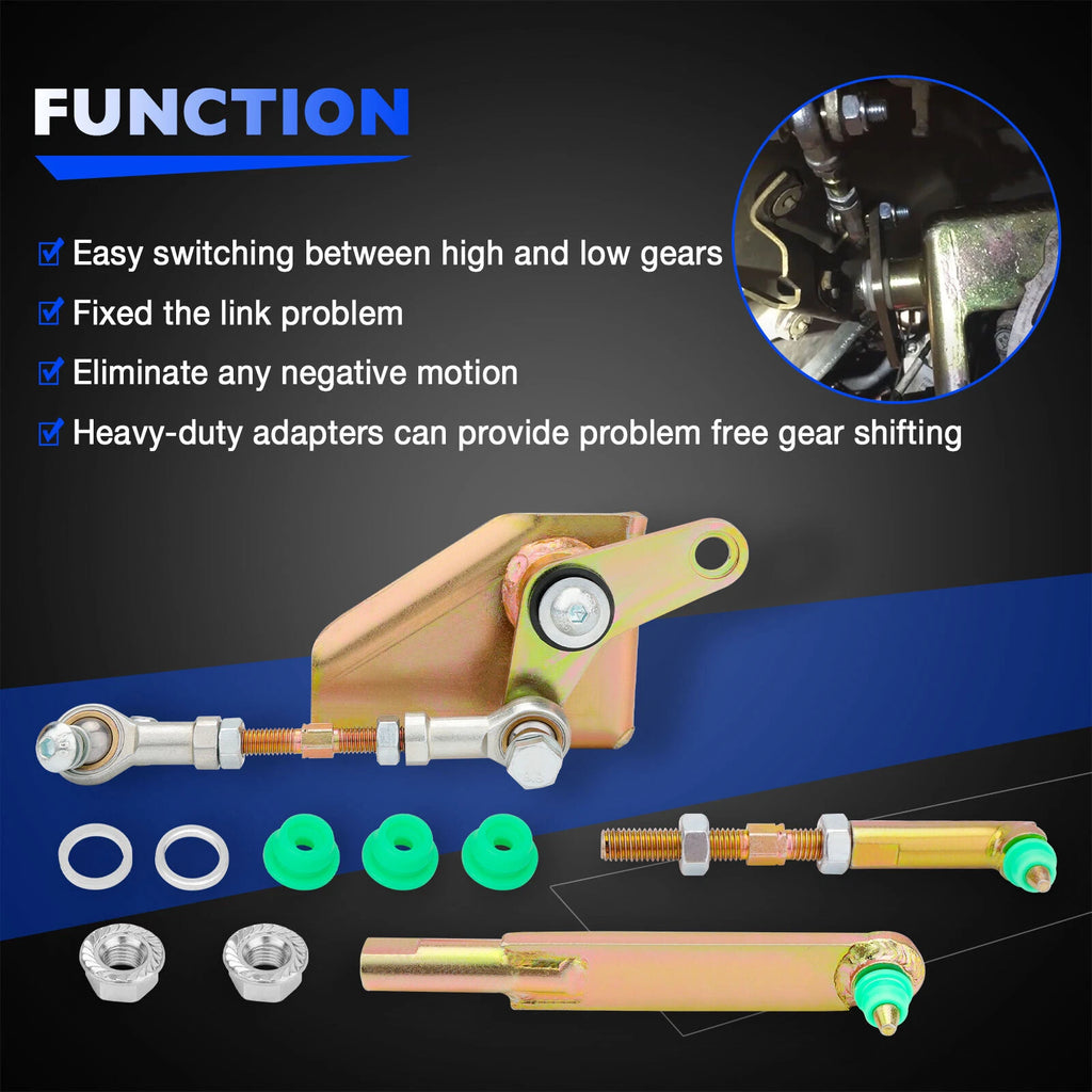 Transfer Case Shift Linkage Adapter Kit for Jeep Wrangler TJ LJ (1997-2006)