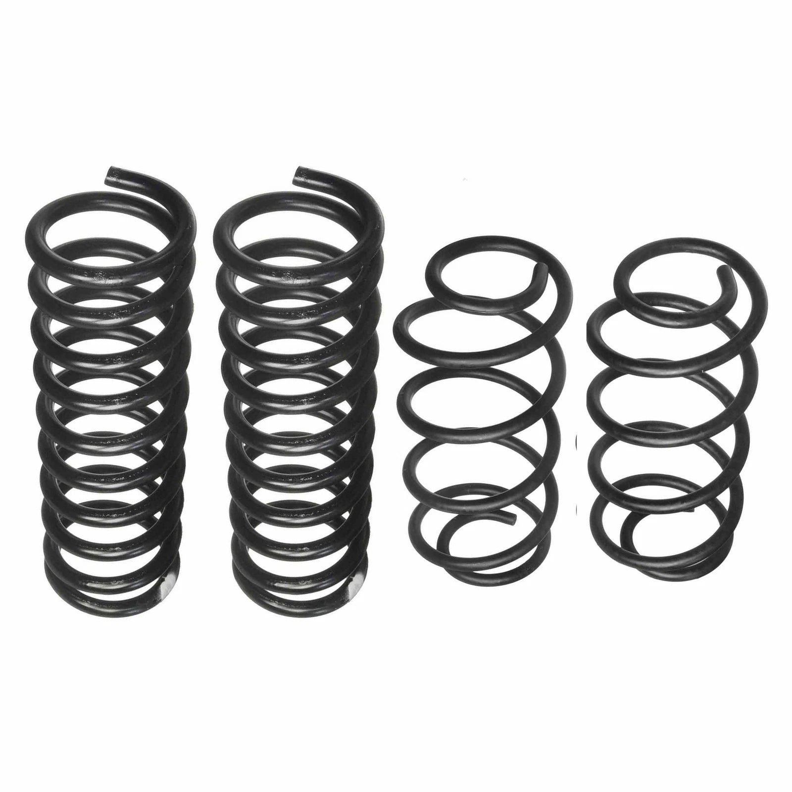 Set of 2 Lesjofors Front HD and Rear HD Coil Springs for Chevy Malibu (1977)