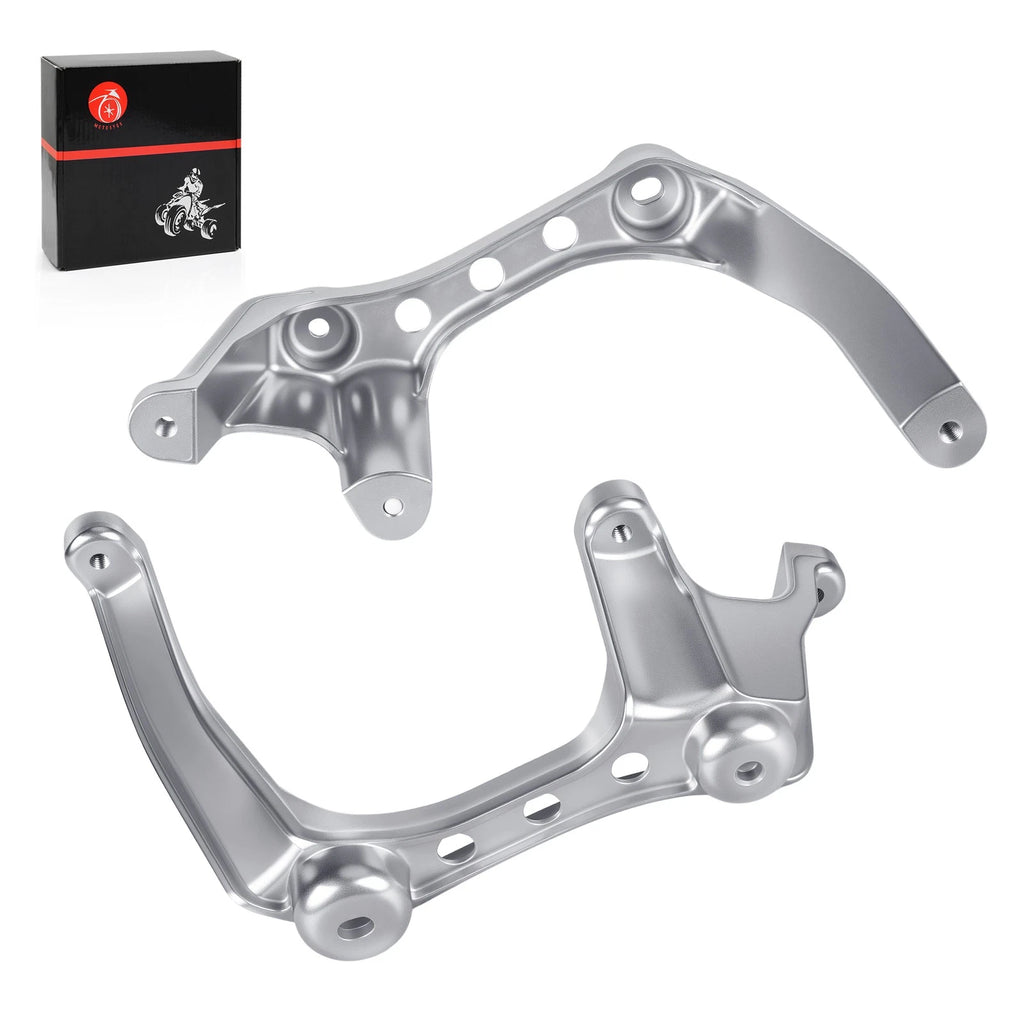 Set of 2 Front Fender Bracket Headlight Mounts for Yamaha Raptor 350 (2004–2006)