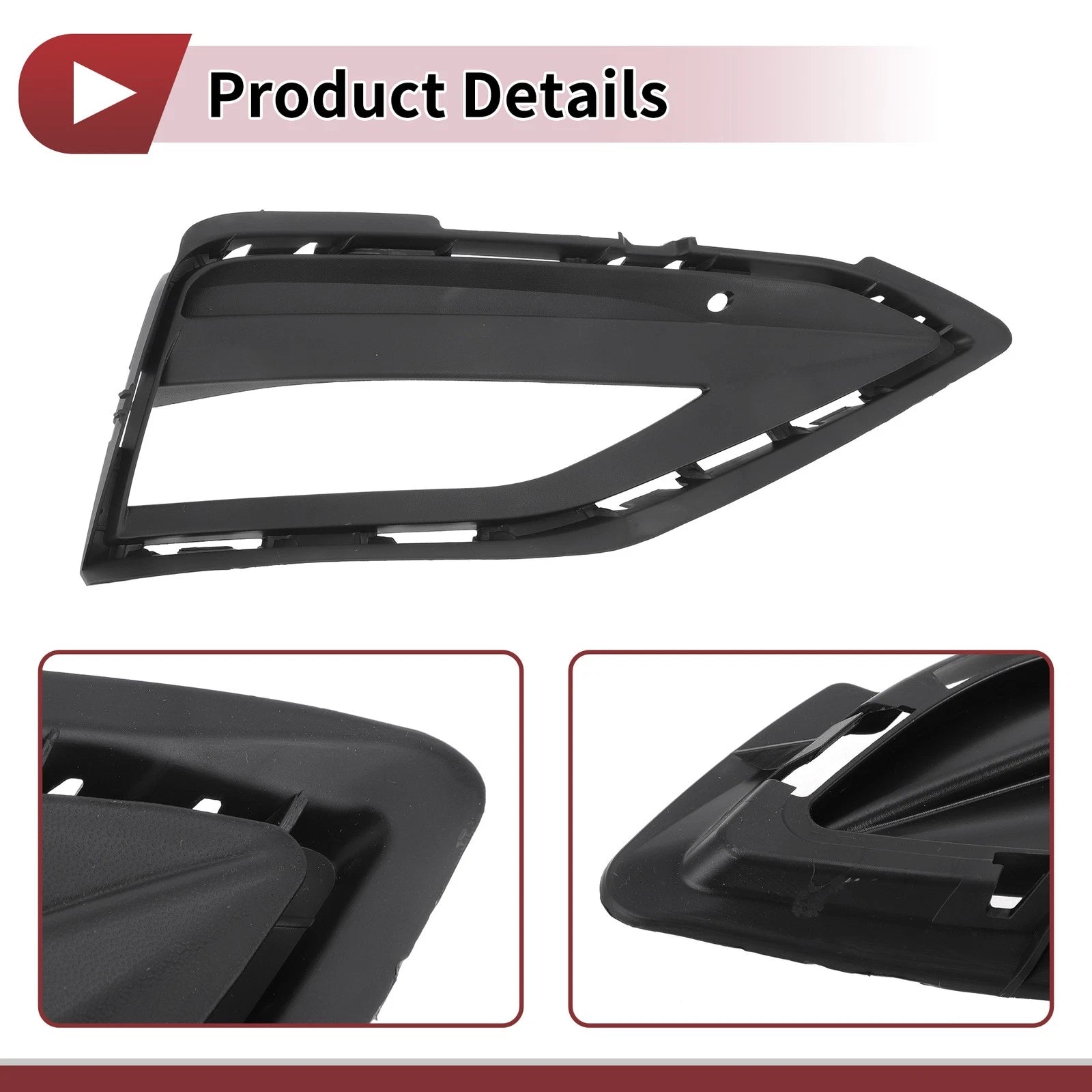 1 Pc Fog Light Grill for Volkswagen Jetta (2019–2020) No. 17A853666A