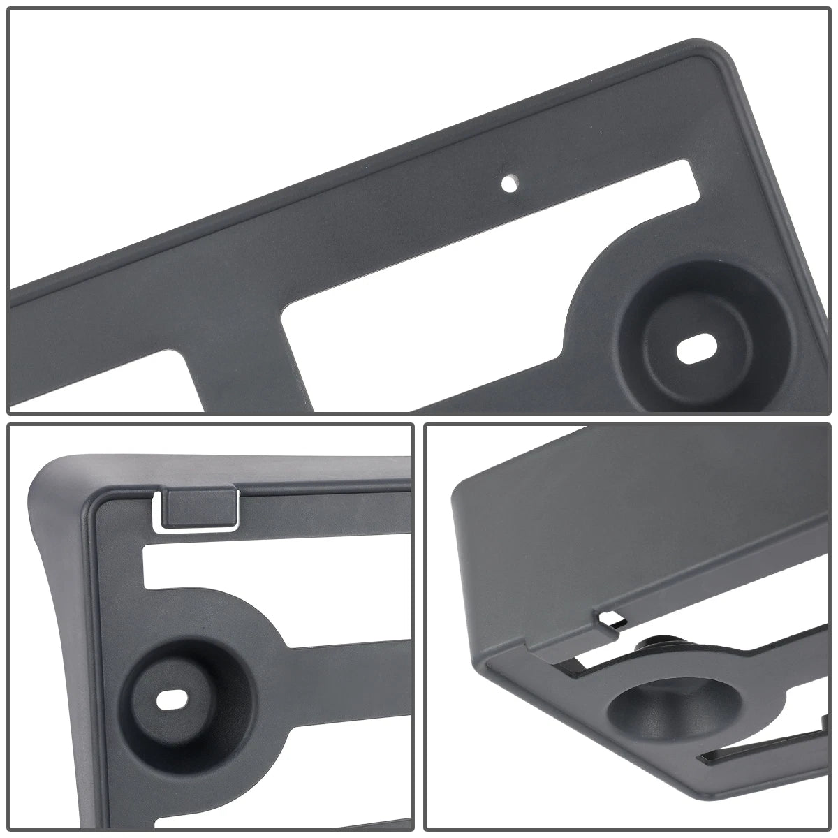Front Bumper License Plate Mounting Bracket for Ford Mustang (2018–2021)