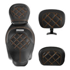 Backrest Pad Set for Harley CVO Street Road Glide (2009–2023)