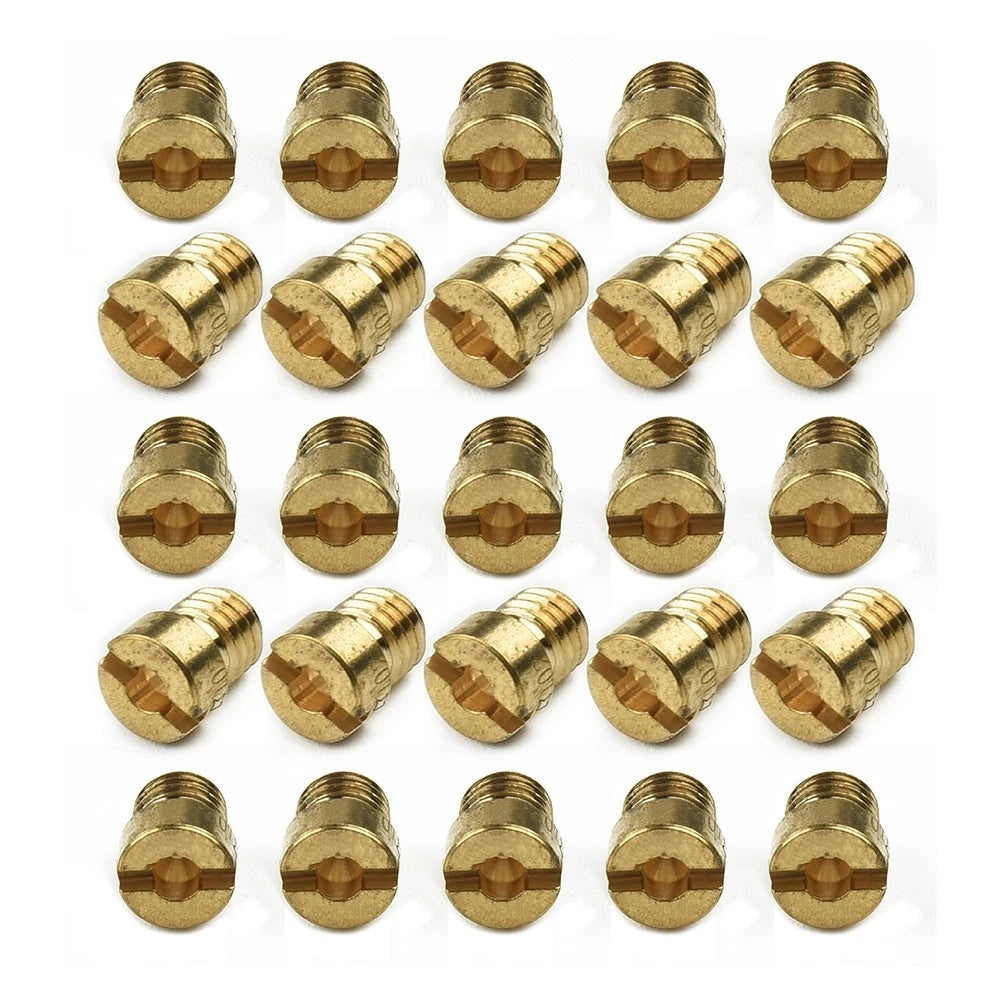 Set of 25 Main Jet Carburetors for Scooter (#55-115, 5mm)
