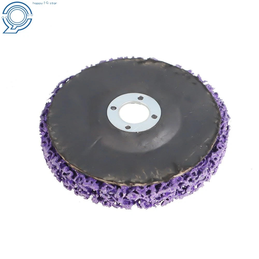 Set of 5 Poly Strip Discs for Angle Grinder (4" 45 Grit)