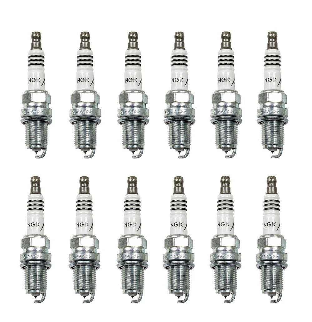 Set of 12 NGK Iridium IX Spark Plugs (Gap 0.032) for