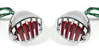 12V LED Tail Lights Replacement for 1933-1936 Ford Car with Chrome Grille