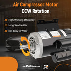 Electric Compressor Motor for 184T Frame Size (3450 RPM)