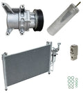 AC Compressor Kit With Condenser for Mazda 2 1.5L (2014–2014)