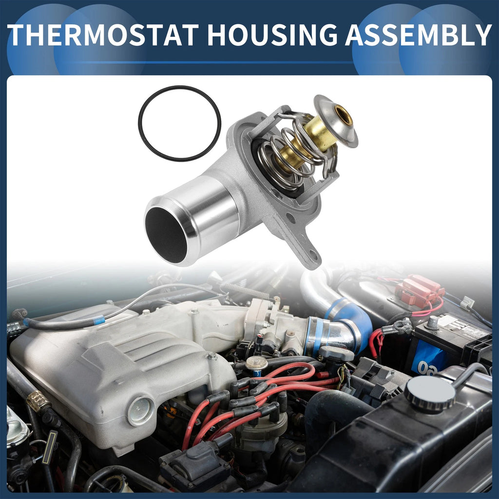 Engine Coolant Thermostat Housing for Chevrolet Silverado 1500 2500 (1999–2003)