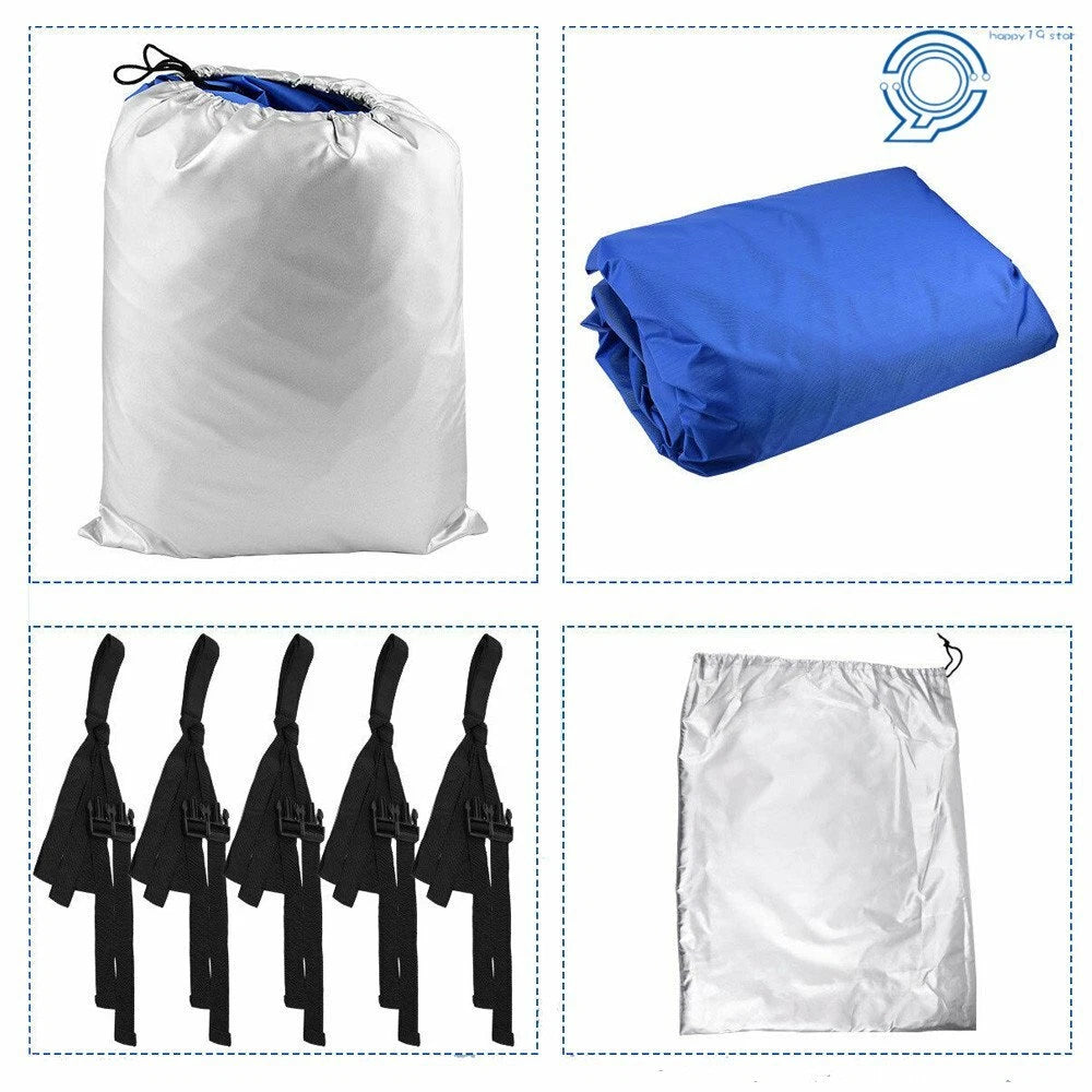 Pontoon Boat Cover for 21-24 Ft (2021–2024) Waterproof UV Rain Dust Protection