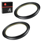2 x Front Brake Drum Dust Seals for Honda Foreman 400 TRX400FW 4x4 (2002–2003)