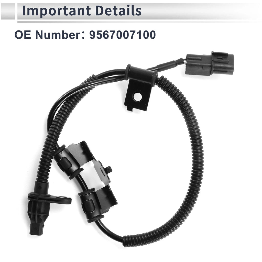 ABS Wheel Speed Sensor No. 9567007100 for Kia Picanto (2004–2011)