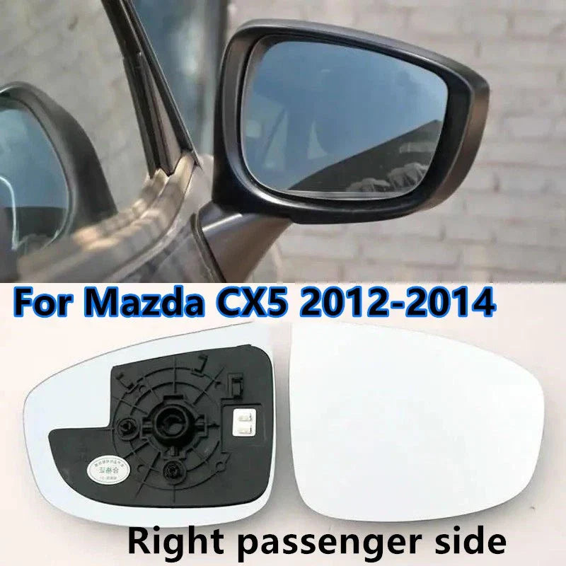Left/Right Mirror Glass Lens Plate for Mazda CX-5 (2012–2014)