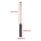 Carbon Brush for Rotary Tool Angle Grinder (Universal Fit)