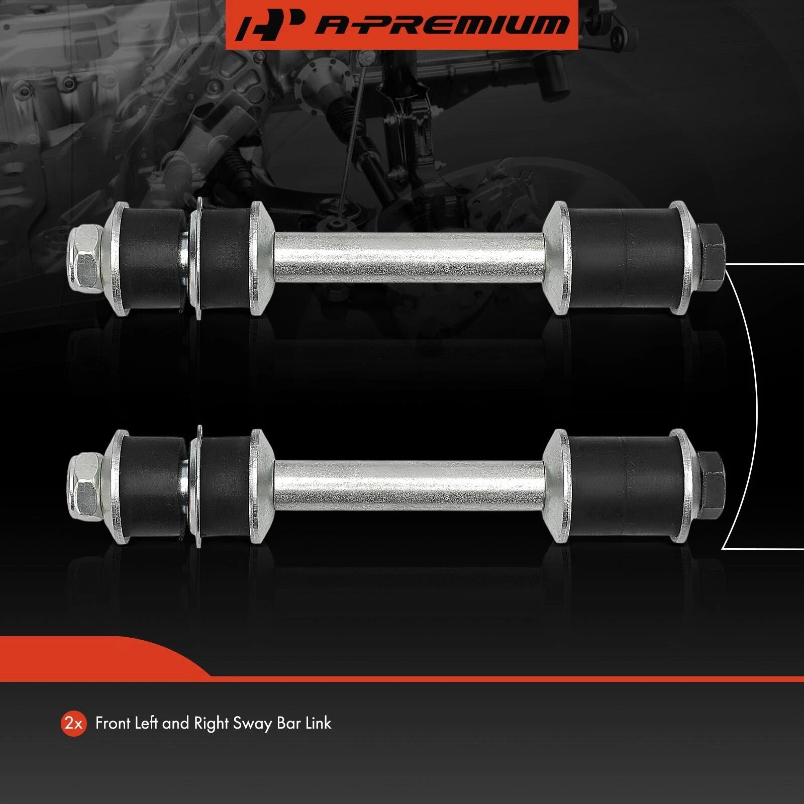 Front Side Sway Bar Link for Toyota T100 Tercel (1993â1998, 1987â1988)