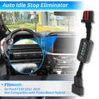 Idle Start Stop Eliminator for Ford F150 (2021–2025) Auto Start/Stop Disable