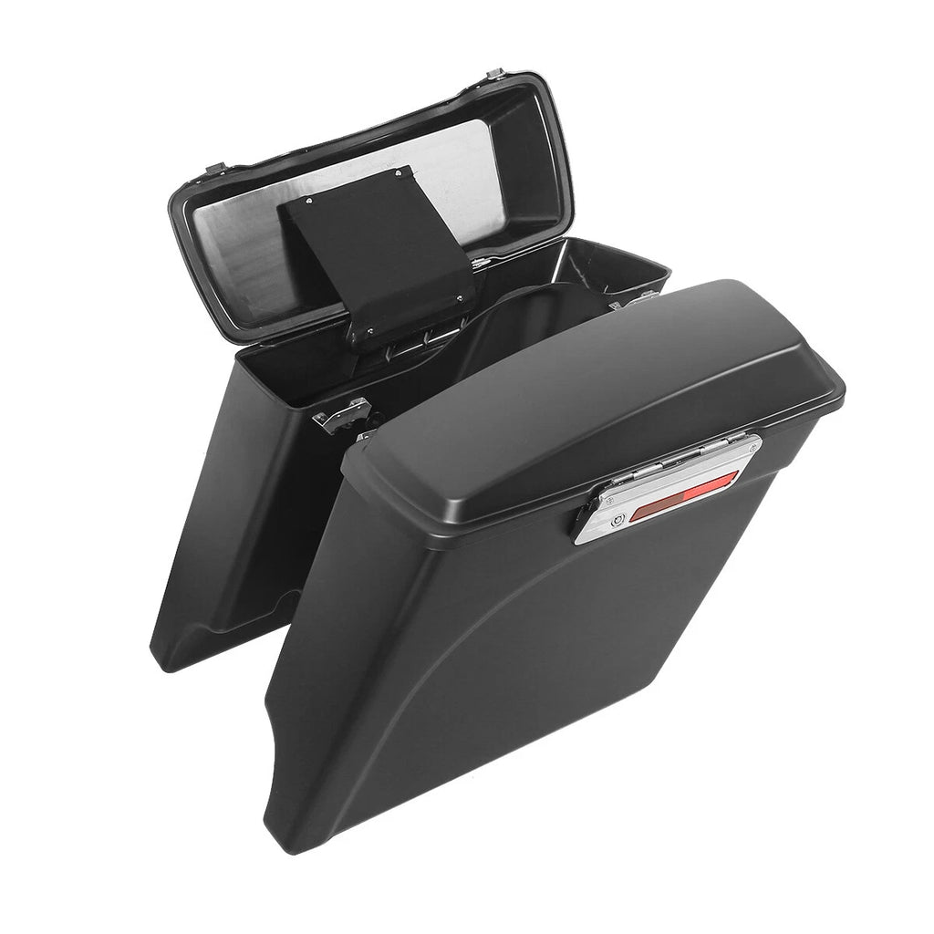 5" Extended Hard Saddlebags with LED for Harley Electra Glide (2009–2013)