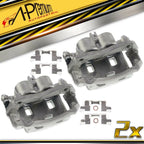 Pair Front Brake Calipers for Nissan Frontier, Suzuki Equator (2005–2016)