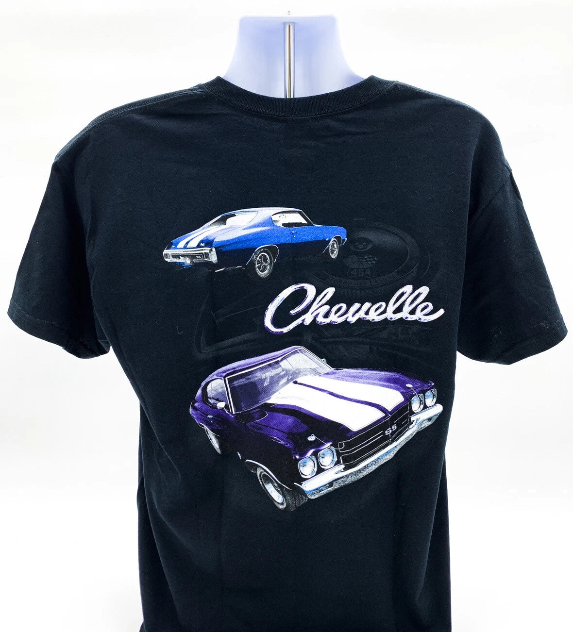 Chevy Chevelle SS T Shirt Black OEM Style for Chevrolet Chevelle (1970–1971)