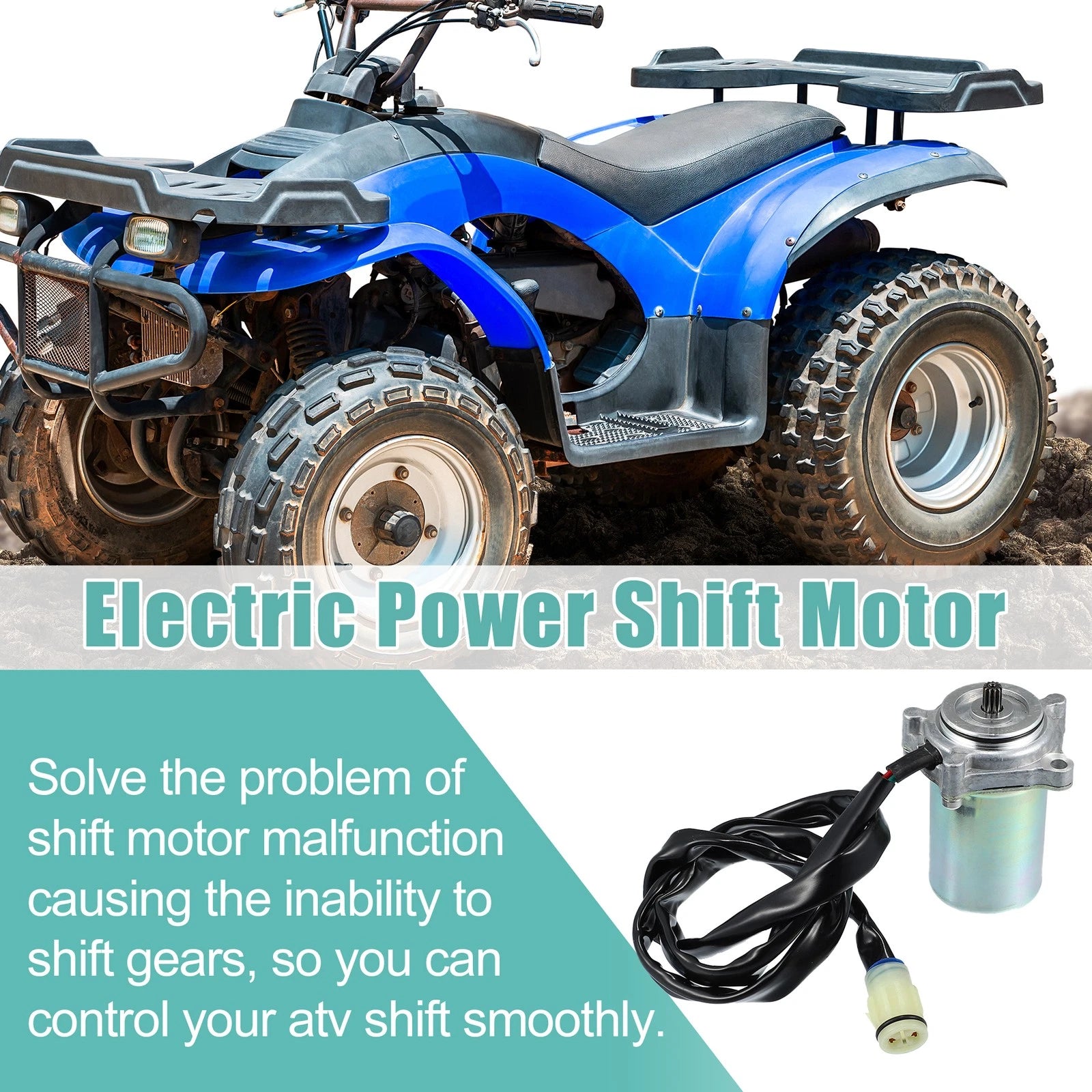 Power Shift Control Motor 31300-HN5-A11 for Honda TRX350FE TRX350TE (2000–2006)
