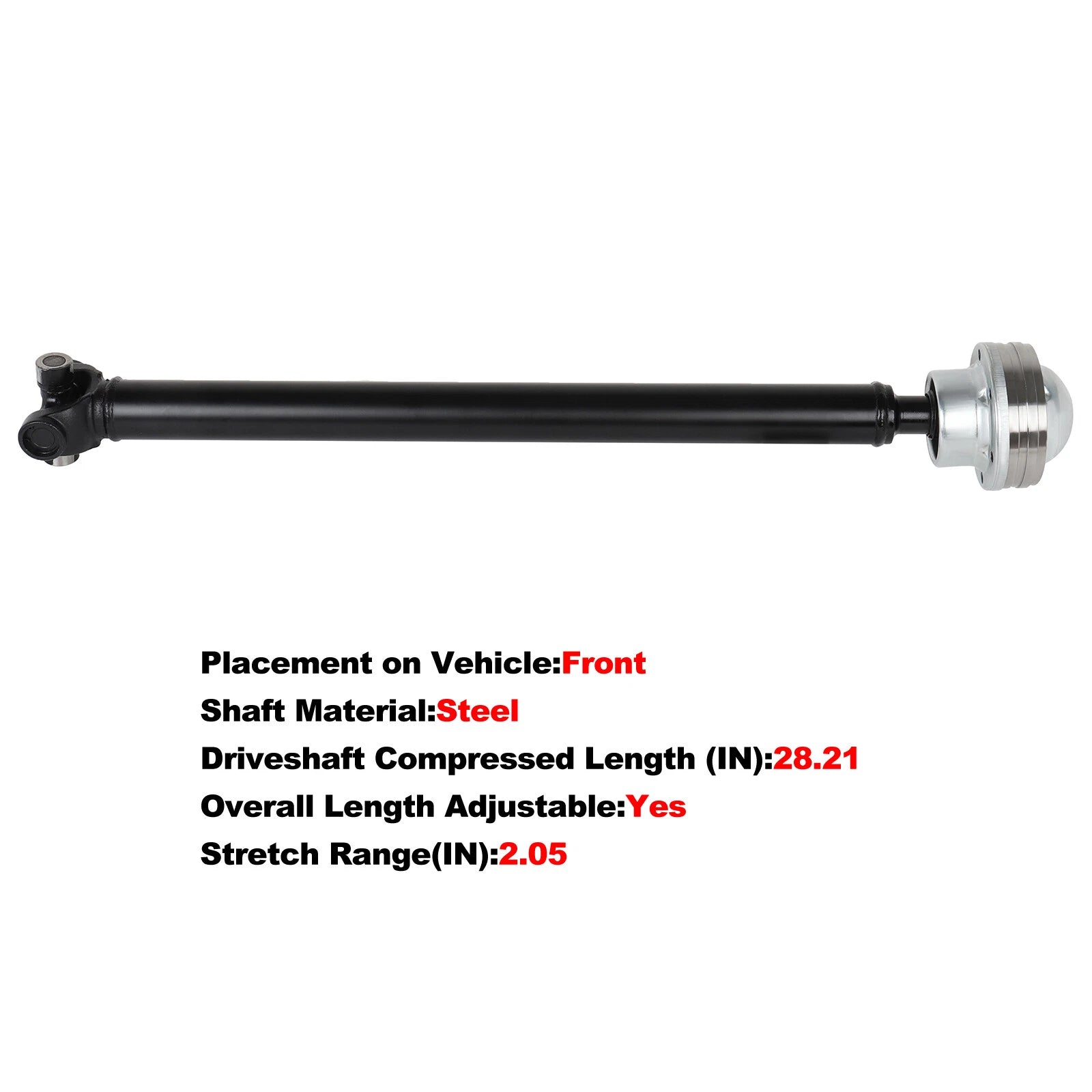 Front Drive Shaft for Ford Explorer (2002–2005) | Lincoln Mercury AWD/4WD