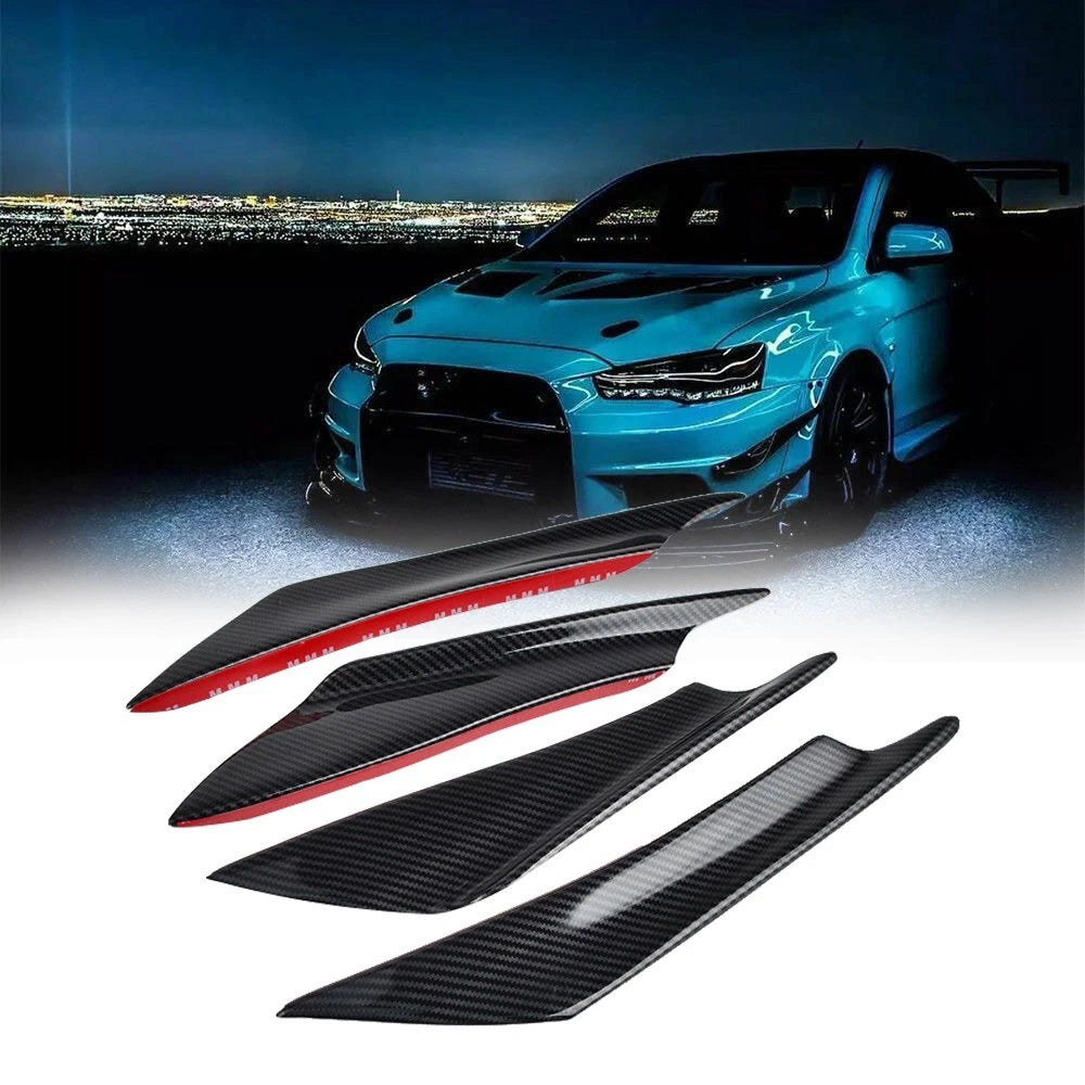 Carbon Fiber Bumper Canard Splitter for Make Model