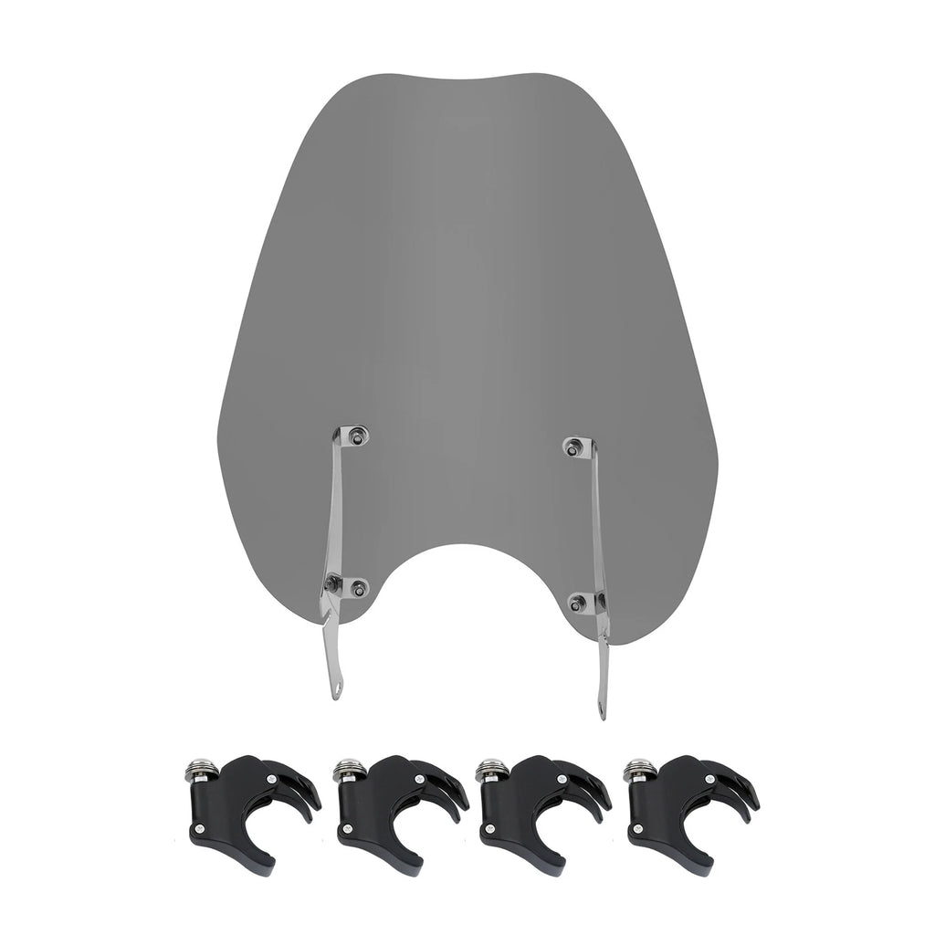 Windshield Bracket & 49mm Clamps for Harley Dyna Sportster