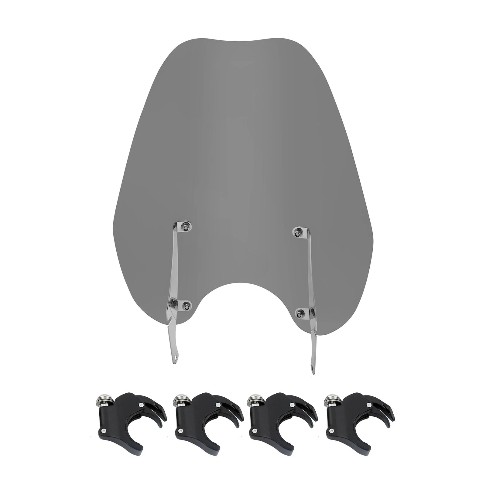 Windshield Bracket & 49mm Clamps for Harley Dyna Sportster