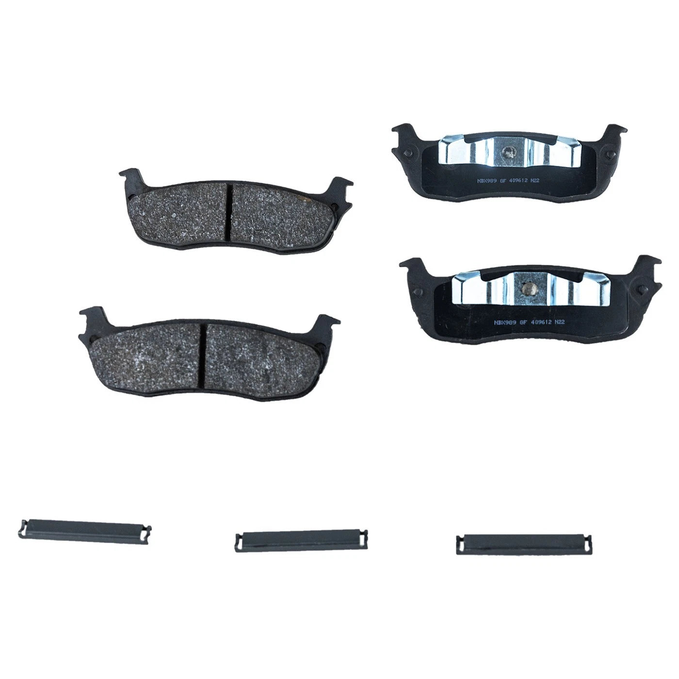 Set of 4 Brake Pads for Ford F-250 HD (1997)