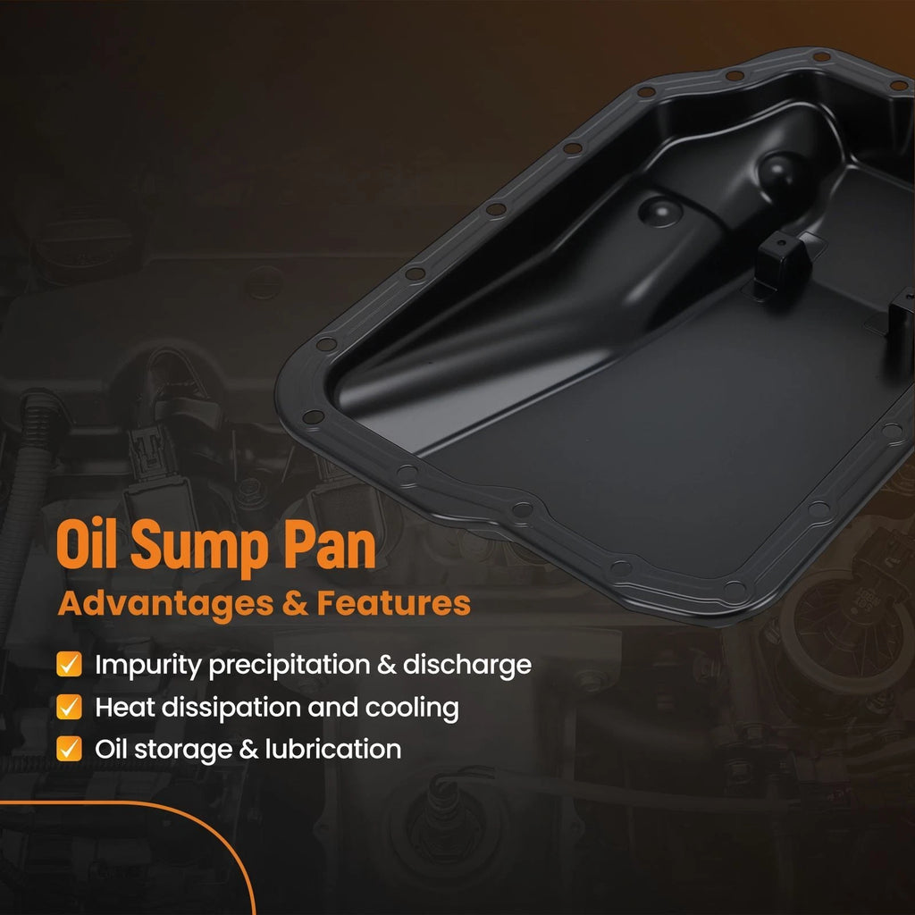 Auto Transmission Oil Pan for Mazda 2 1.5L Hatchback (2011–2015) FNC12151X