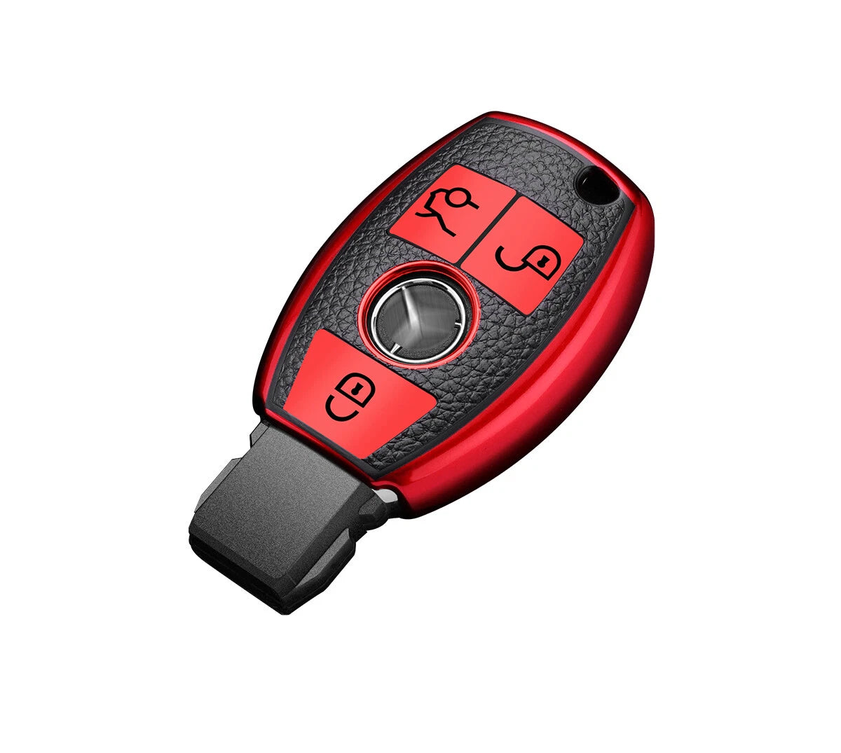 Key Fob Cover Case for Mercedes-Benz 3-Button Remote (2015-2025)