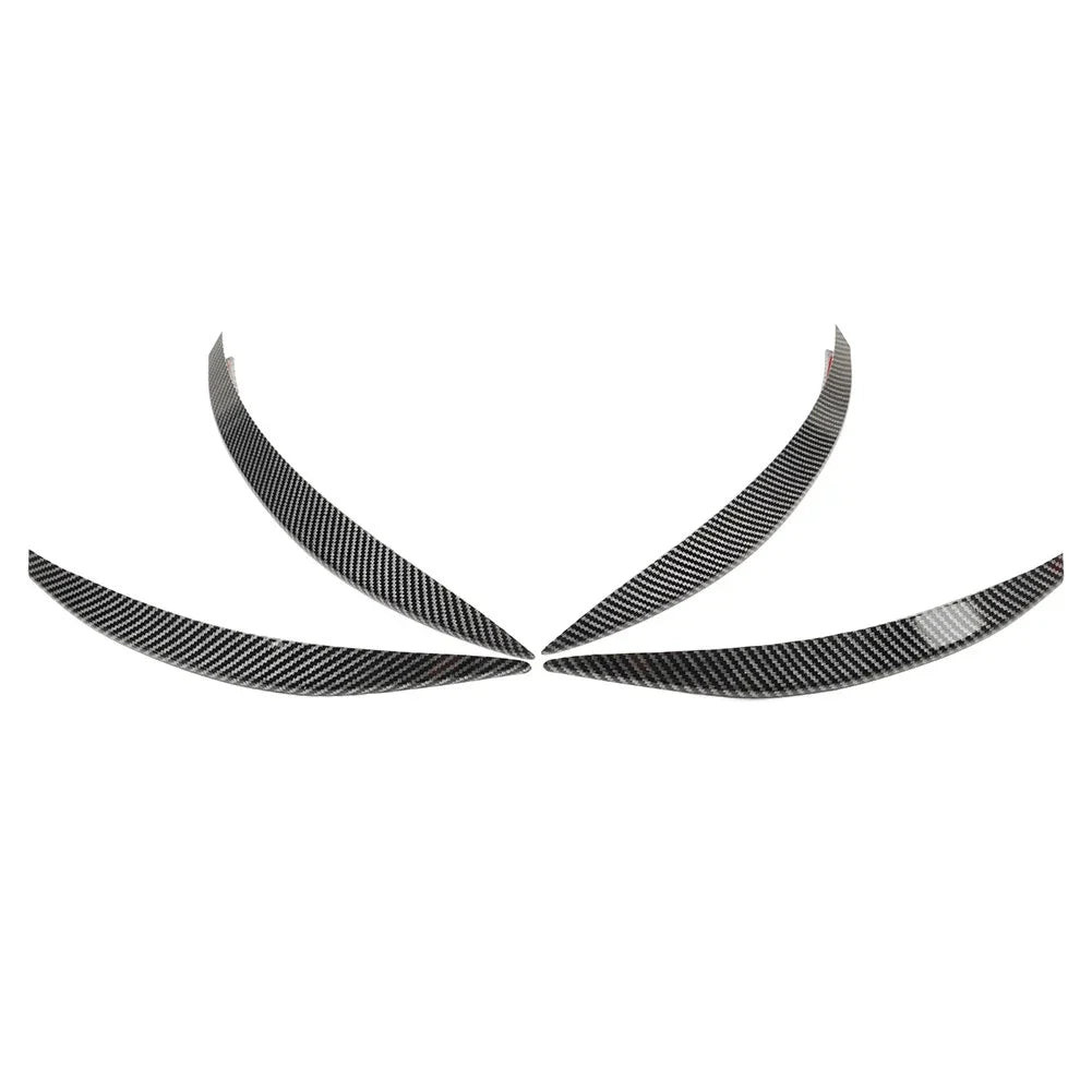 Carbon Look Fog Light Grille Trim for Benz CLA Class C118 X118 (2024-2025)