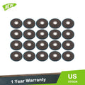 Set of 20 Zirconium Flap Discs 40 Grit for Angle Grinder (5" x 7/8")