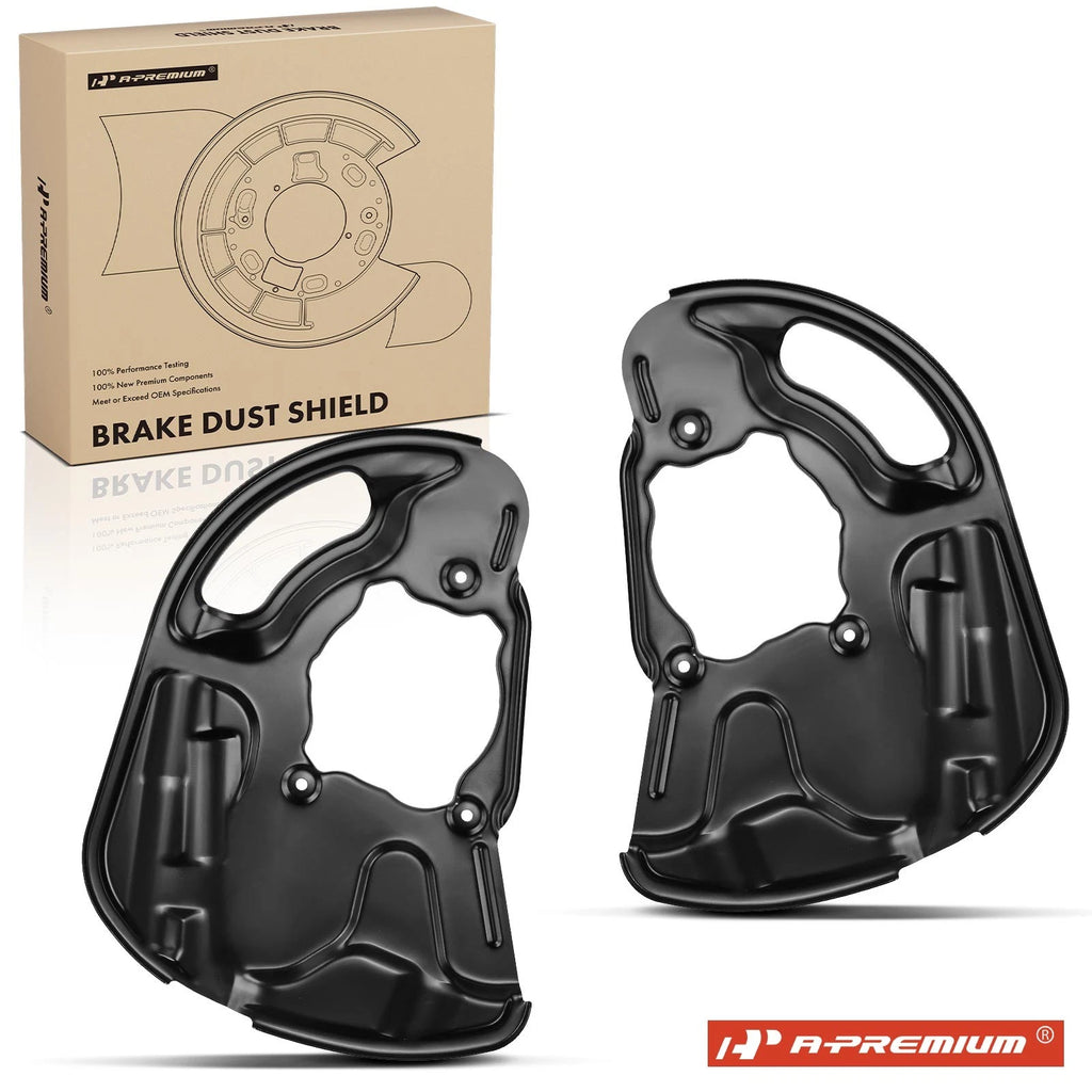 2Pcs Brake Dust Shield for Mercedes-Benz CLK63 AMG (2008)