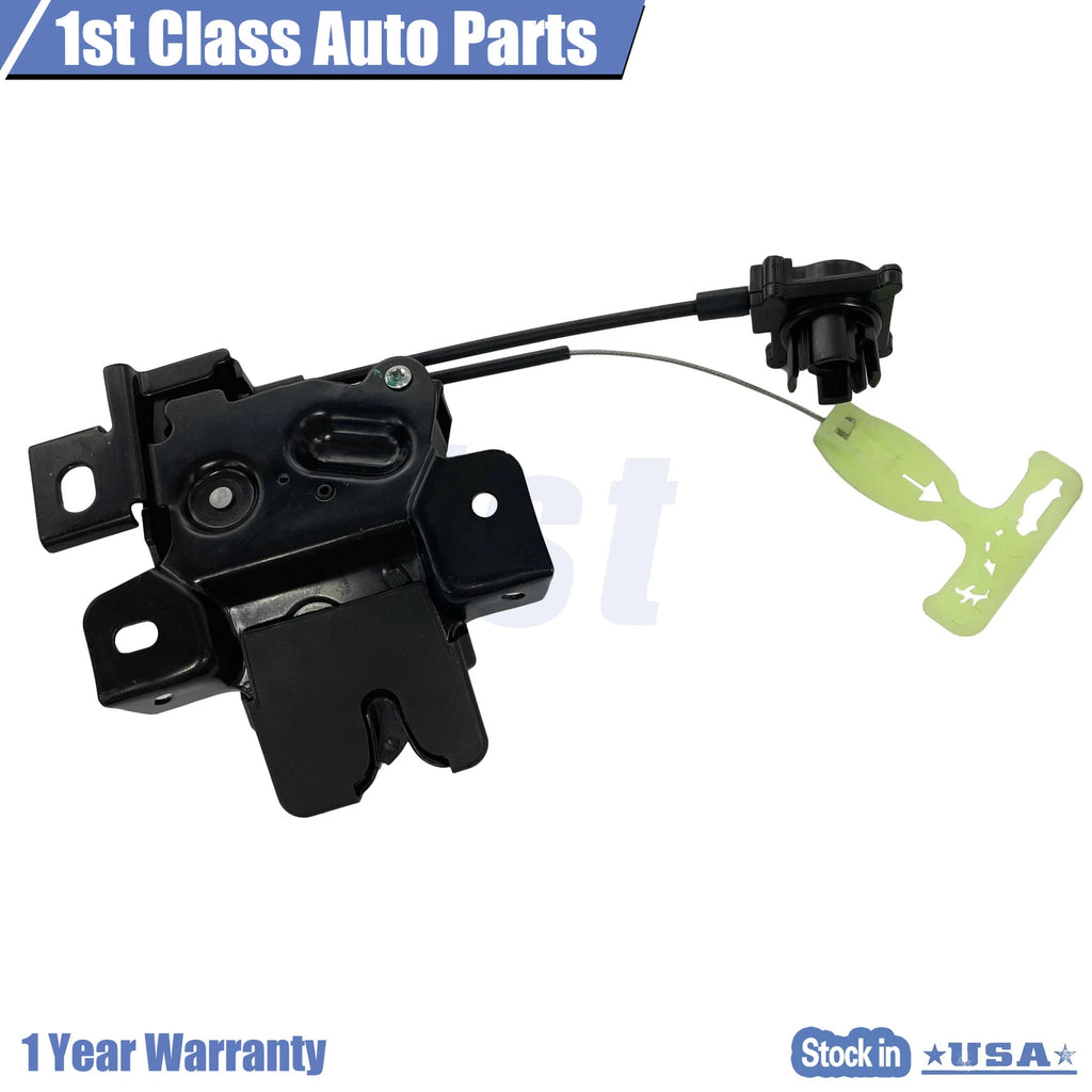 Trunk Deck Lid Latch Lock & Cable for Ford Mustang 