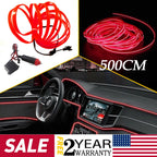 LED Strip Light for Auto Car Interior Decoration (16Ft)
