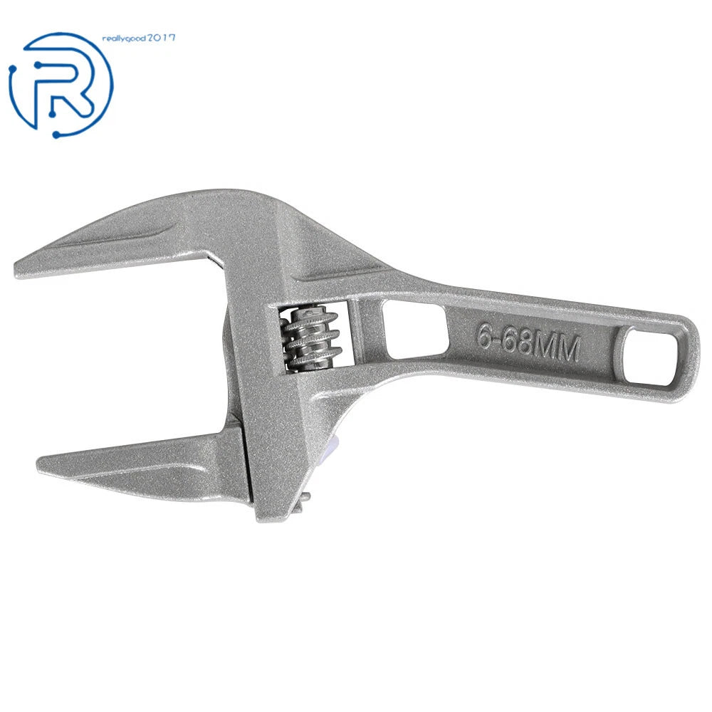 Adjustable Large Spanner Wrench Tool for Universal Use (6-68mm)