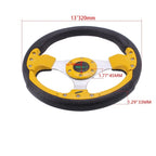 13" Steering Wheel for Universal Drifting Racing (320mm) - Gold