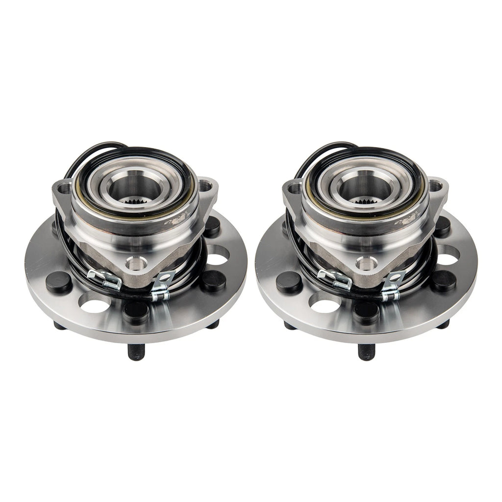 Front Wheel Hub Assembly Pair for 1995-1998 Chevy K1500 & GMC K1500 (1995–1998)