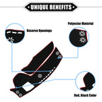 Dashboard Cover Mat Pad for Lexus RX 5th Gen ALA10 (2020-2023) Black Red
