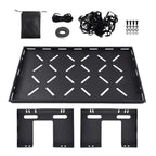 Black Cargo Rack for Jeep Wrangler JK JL (2007–2026) 4-Door Unlimited 300lbs
