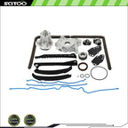 Timing Chain Kit & Oil Water Pump Cover Gasket Set for Ford F150 (2004–2008)