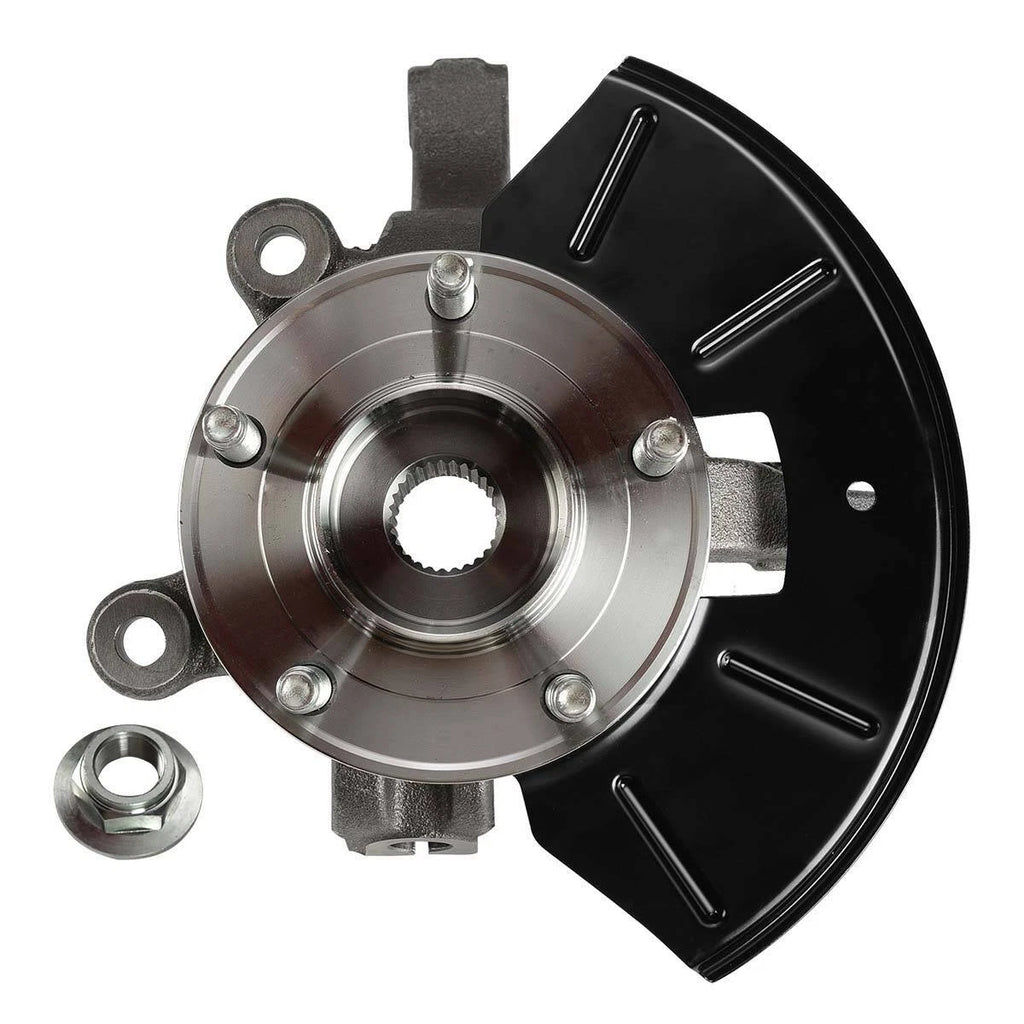 Front Left Steering Knuckle & Hub Bearing for Ford Escape (2001-2012)