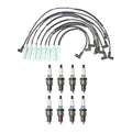 Denso 7mm Wire Set & 8 Iridium TT Spark Plugs Kit for Dodge 5.9L V8 (1998–2003)