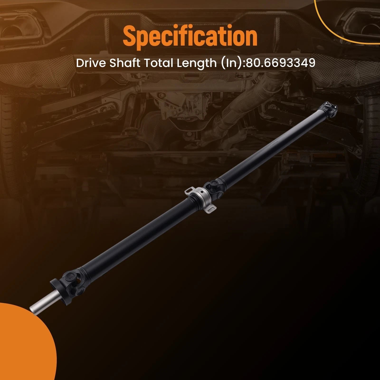 Driveshaft Assembly for Toyota Tacoma Pre Runner L4 2.7L (2005-2010)