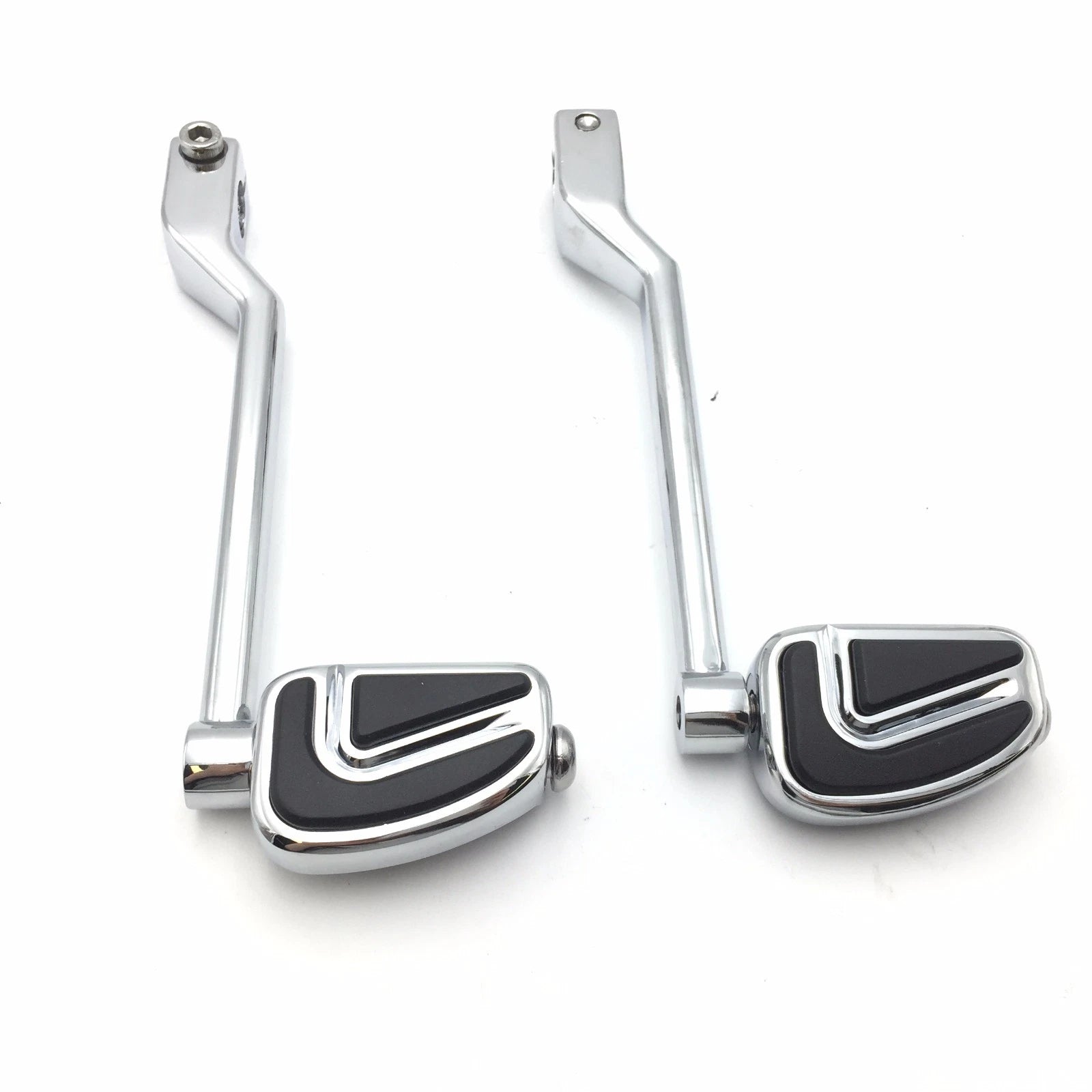Heel/Toe Shift Lever Airflow Peg for Harley FL Softail Touring Trike (2014–2023) Chrome