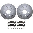 Front Brake Kit 305mm Rotors TRW Metallic Pads for Silverado Sierra 1500 (2007–2013)